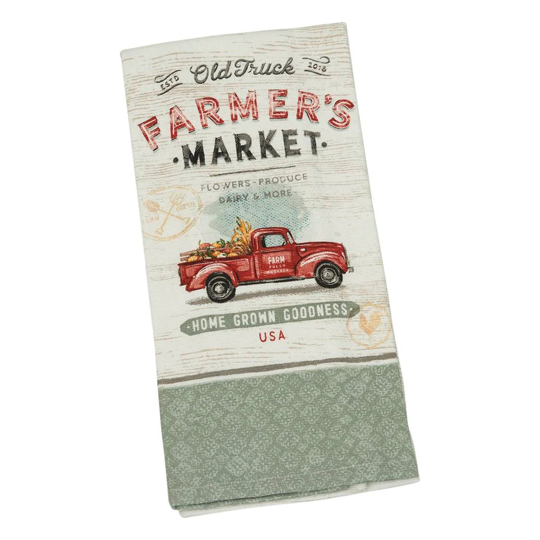 Serviette à usage double "Farmer's Market Truck" - Kay Dee Designs