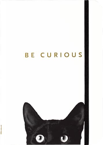Carnet de notes (petit) 160 pages "Curious Cat" - Peter Pauper Press
