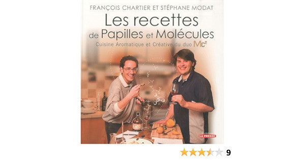 Used book - Papilles et Molécules Recipes - François Chartier and Stéphane Modat