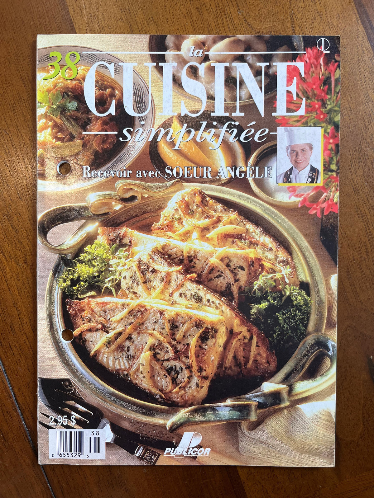 Livre d'occasion - La cuisine simplifiée - Recevoir avec Soeur Angèle - n38