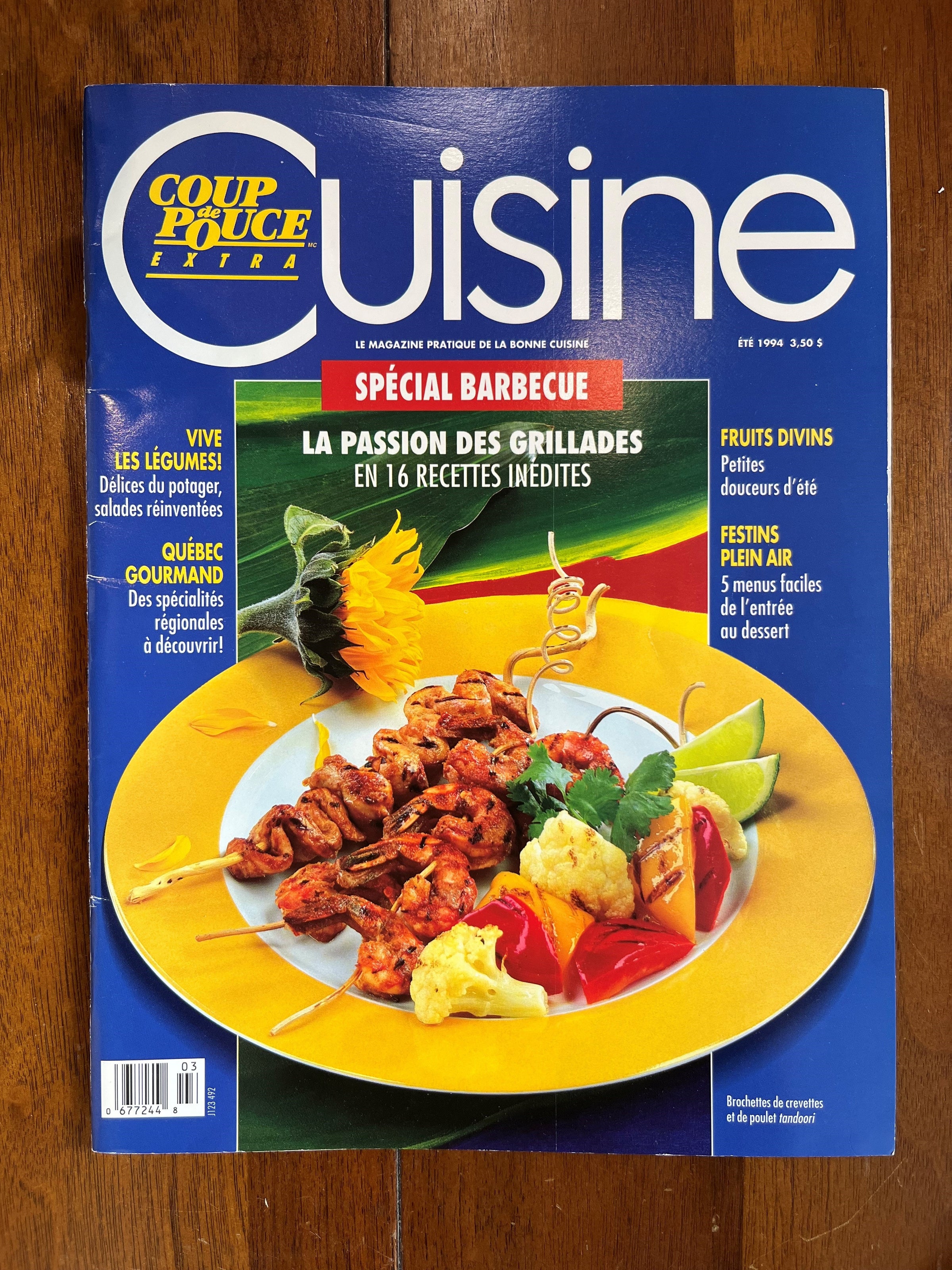 Livre d'occasion - Coup de pouce extra - Spécial barbecue - Été 1994