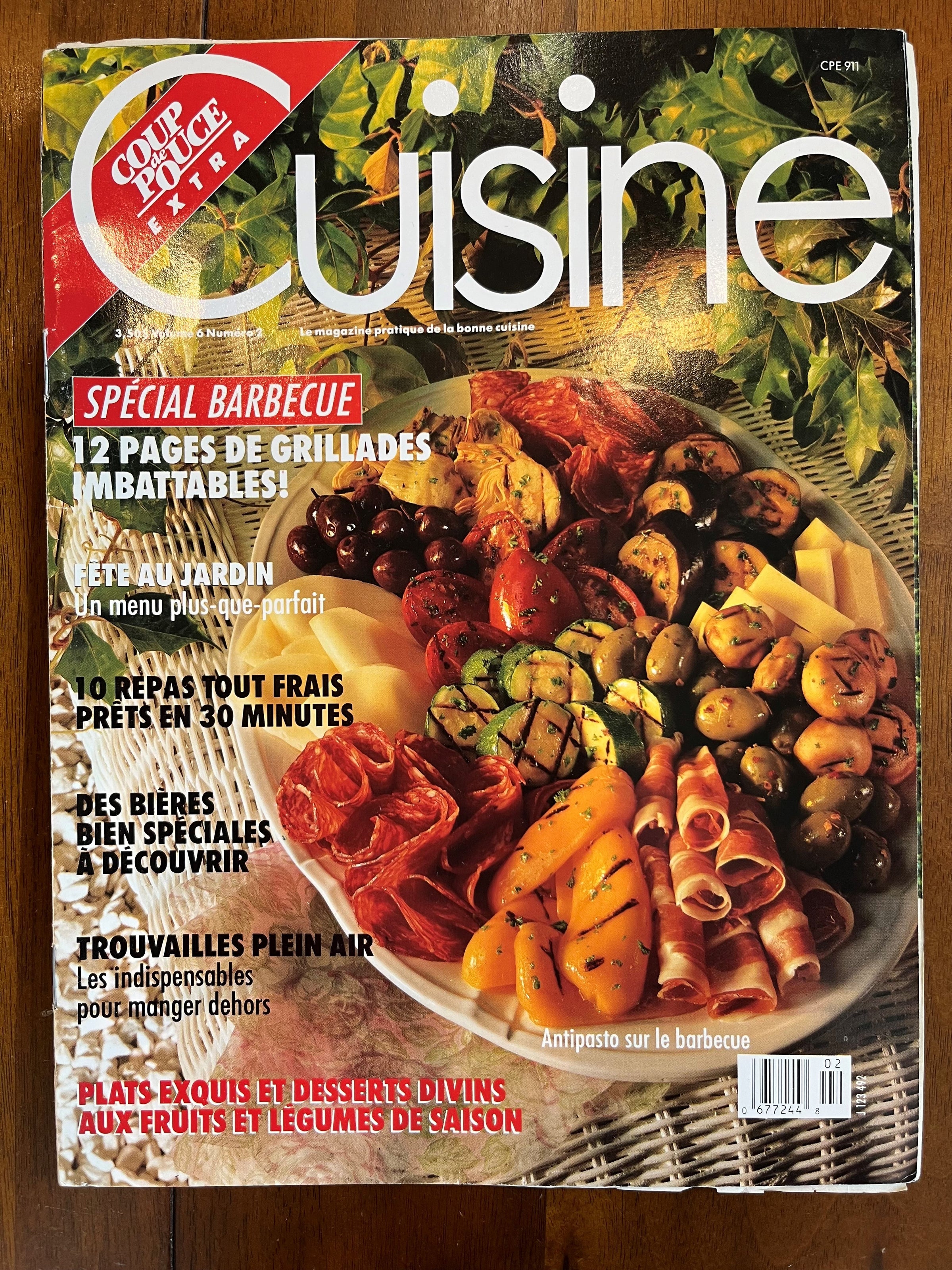 Livre d'occasion - Coup de pouce extra - Spécial barbecue - Vol. 6 N. 2