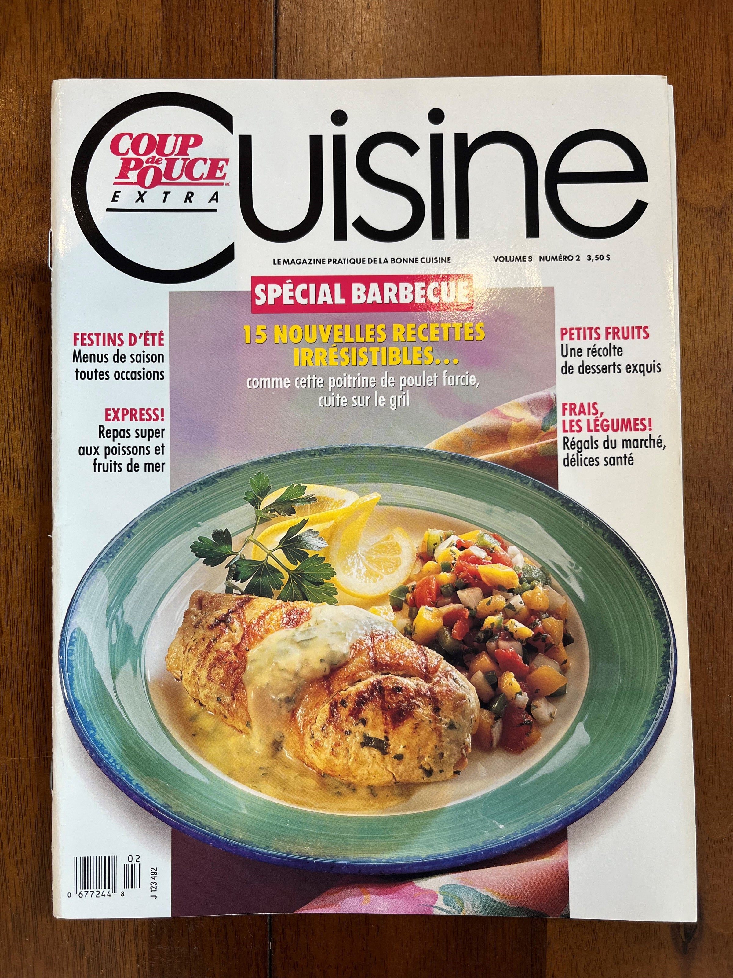 Livre d'occasion - Coup de pouce extra - Spécial barbecue - Vol. 8 N. 2