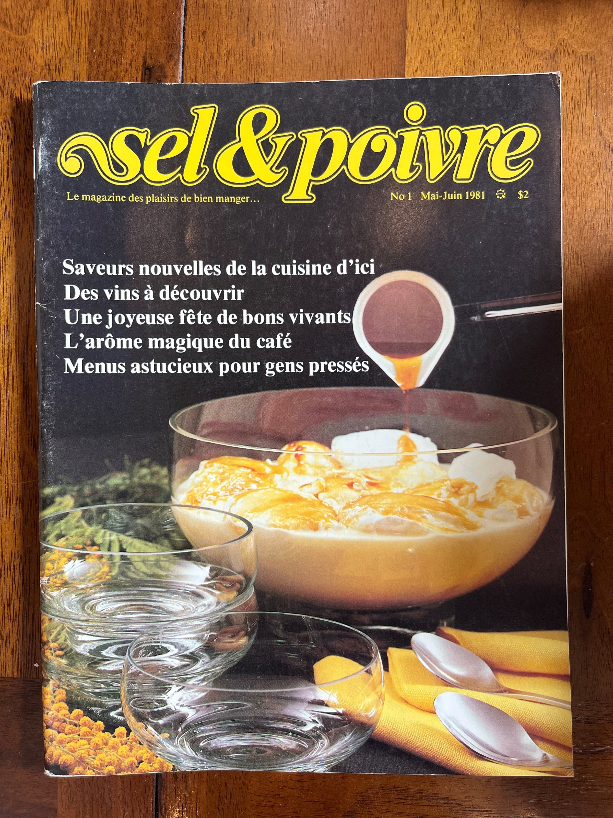 Livre d'occasion-Sel  & Poivre - N.1 - Mai-Juin 1981