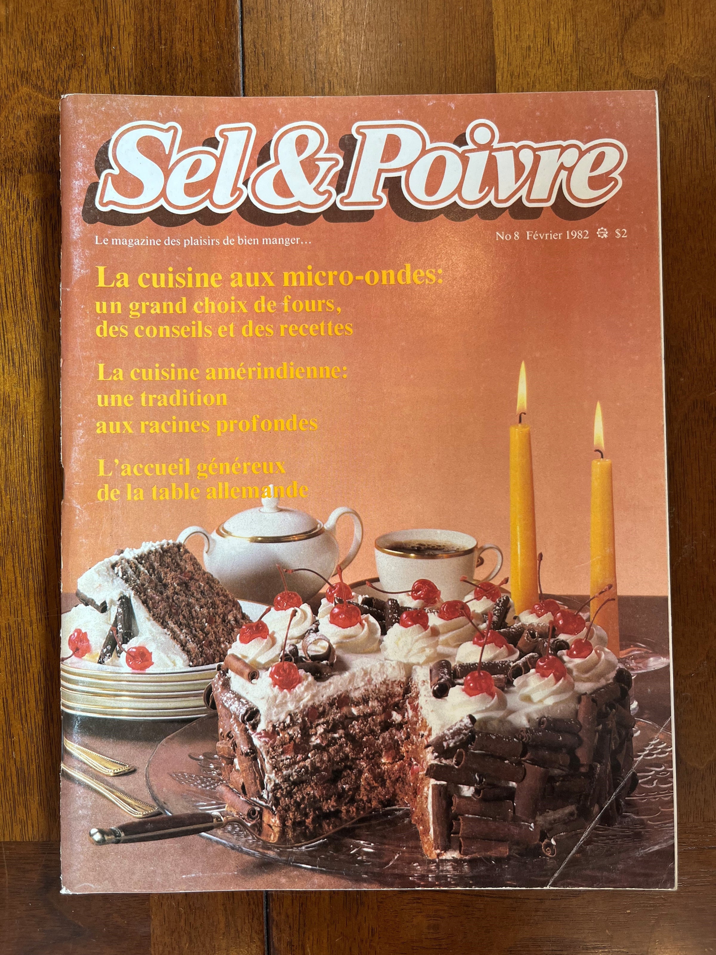 Livre d'occasion - Sel  & Poivre - N.8 - Février 1982