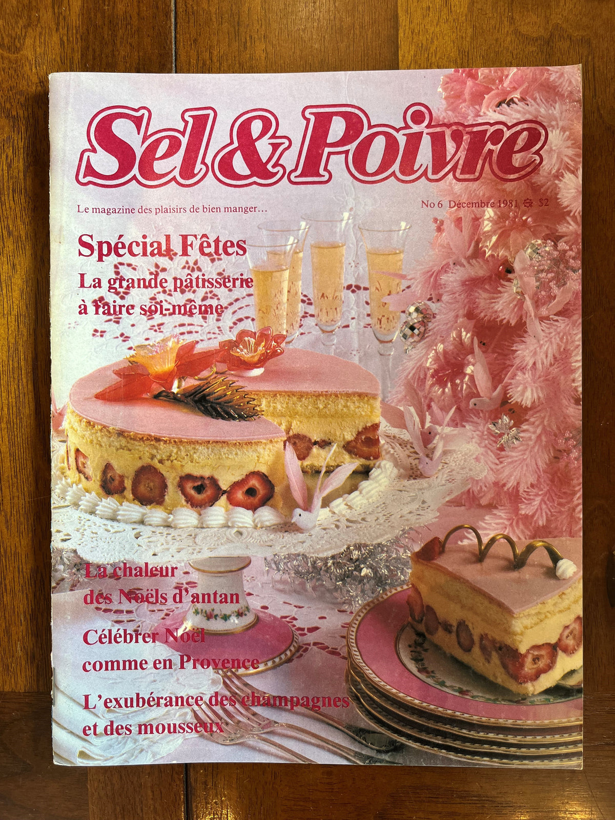 Livre d'occasion-Sel  & Poivre - N.6 - Décembre 1981