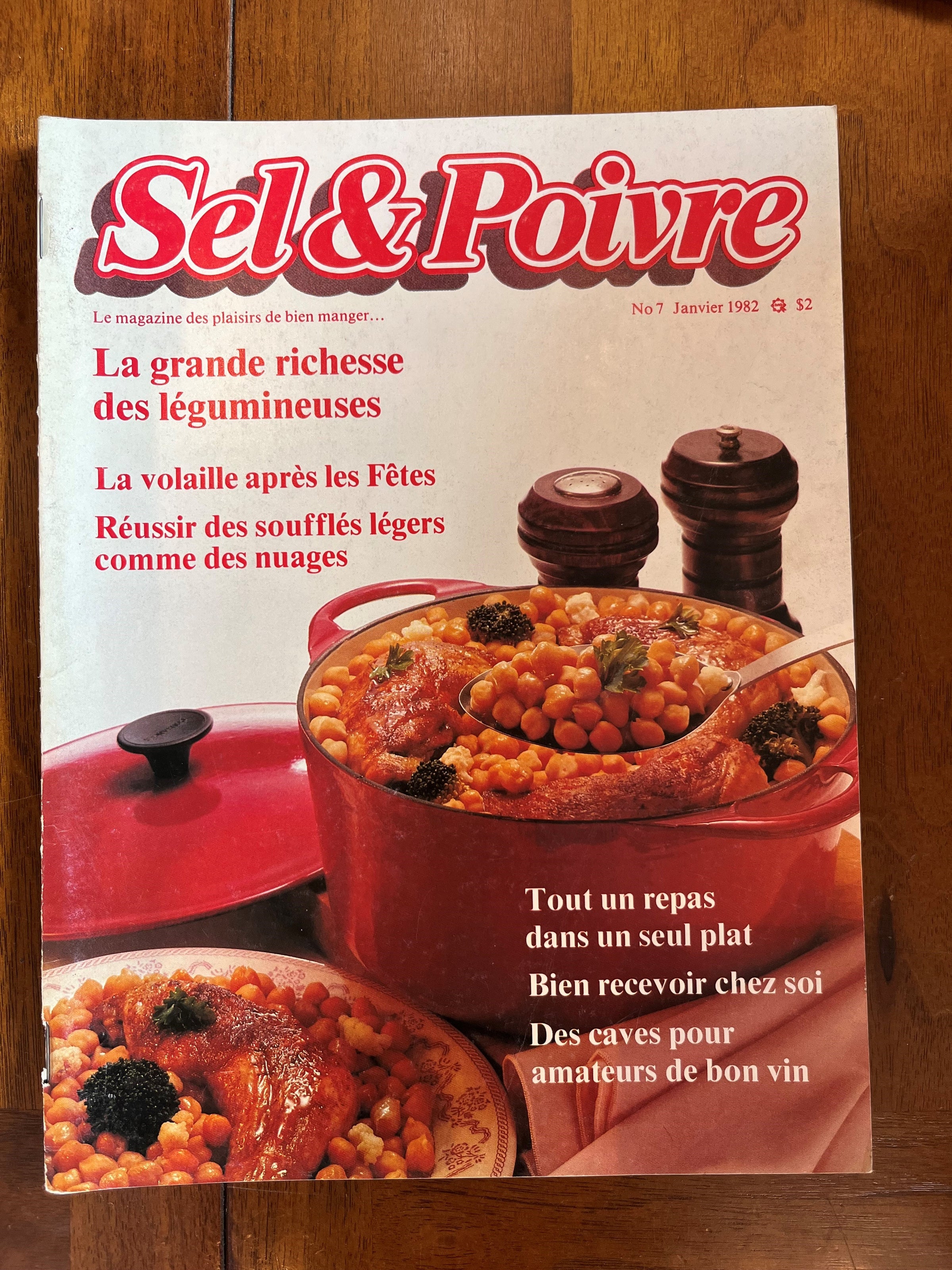 Livre d'occasion-Sel  & Poivre - N.7 - Janvier 1982