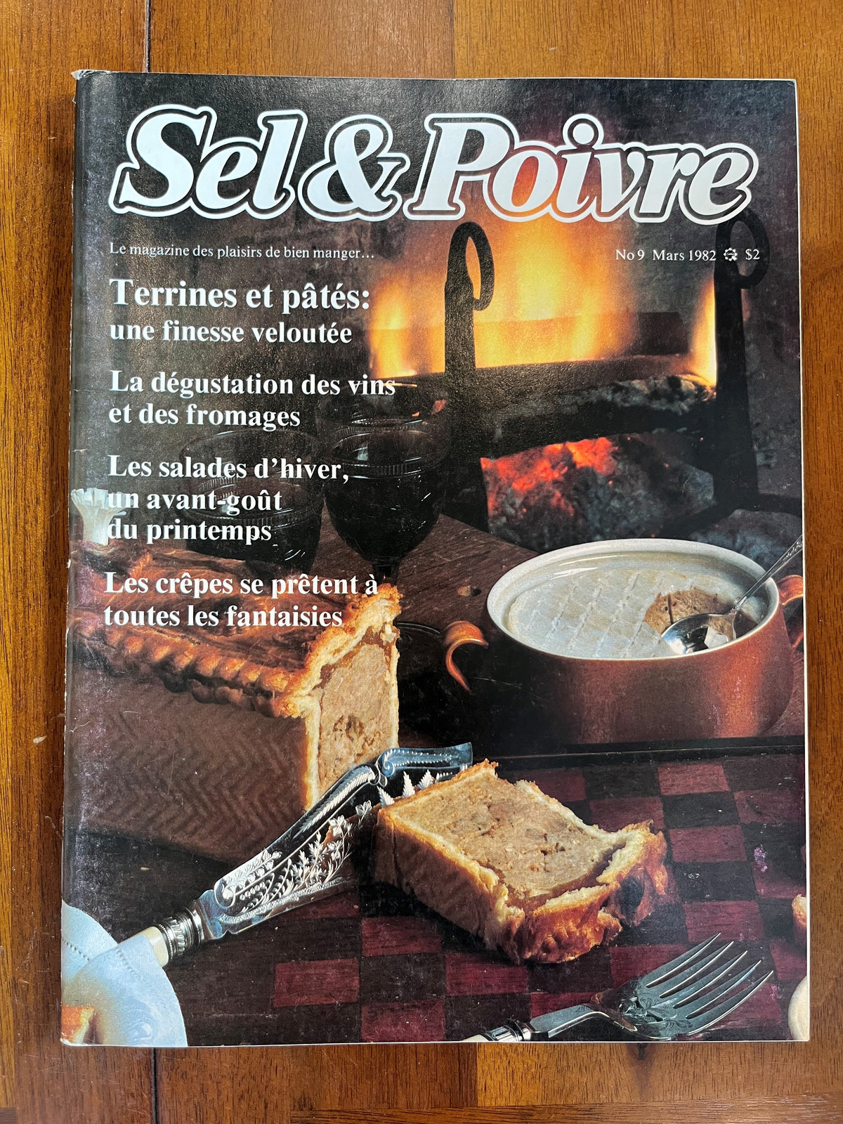 Livre d'occasion - Sel  & Poivre - N.9 - Mars 1982