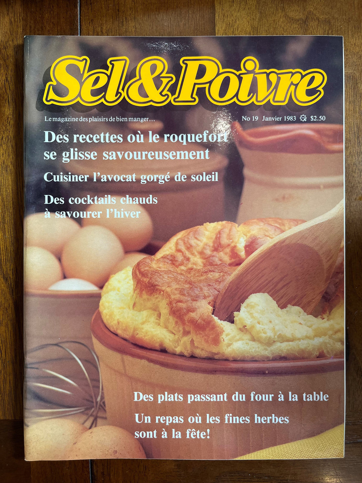 Livre d'occasion-Sel  & Poivre - N.19 - Janvier 1983