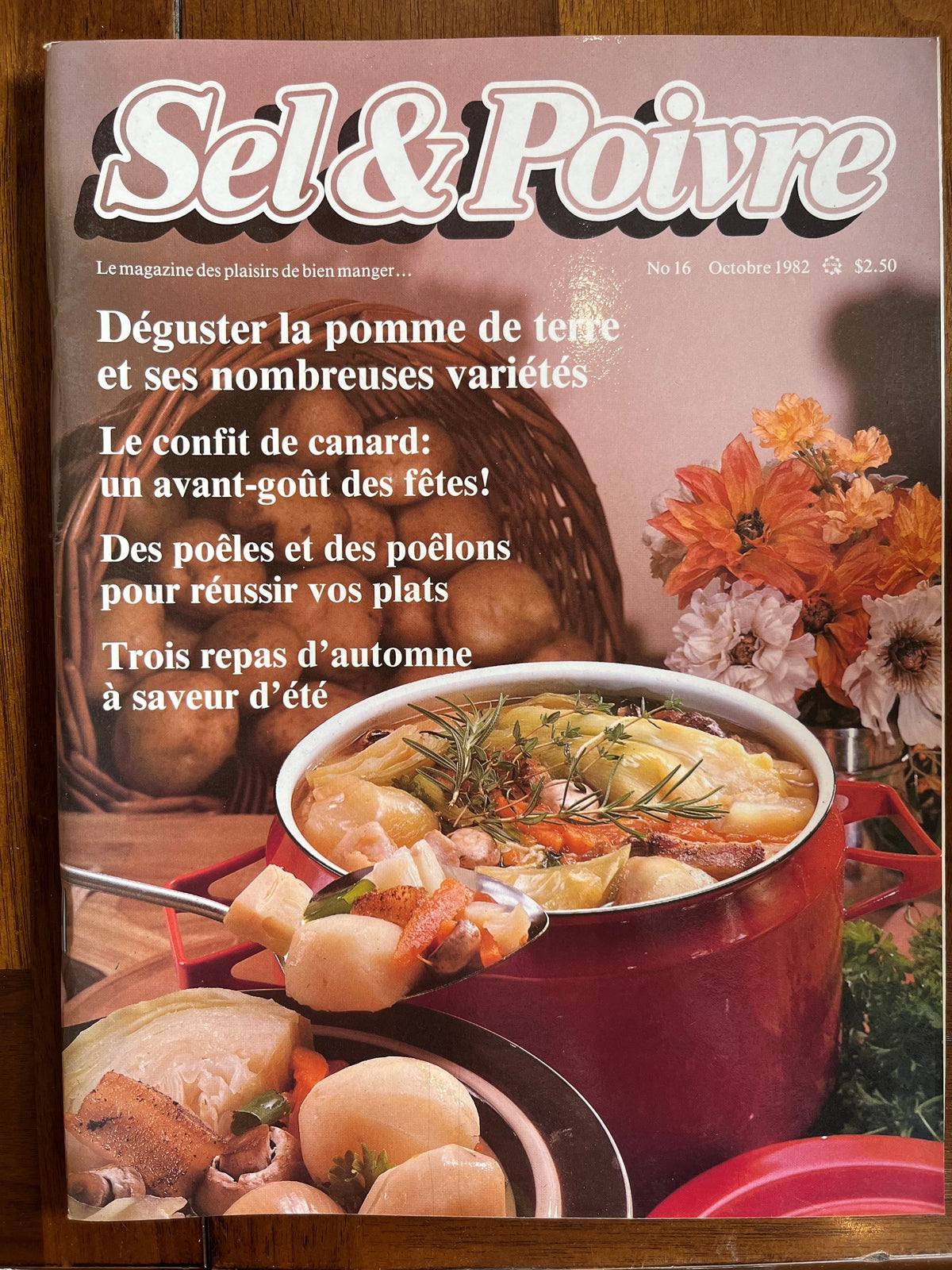 Livre d'occasion - Sel  & Poivre - N.16 - Octobre 1982