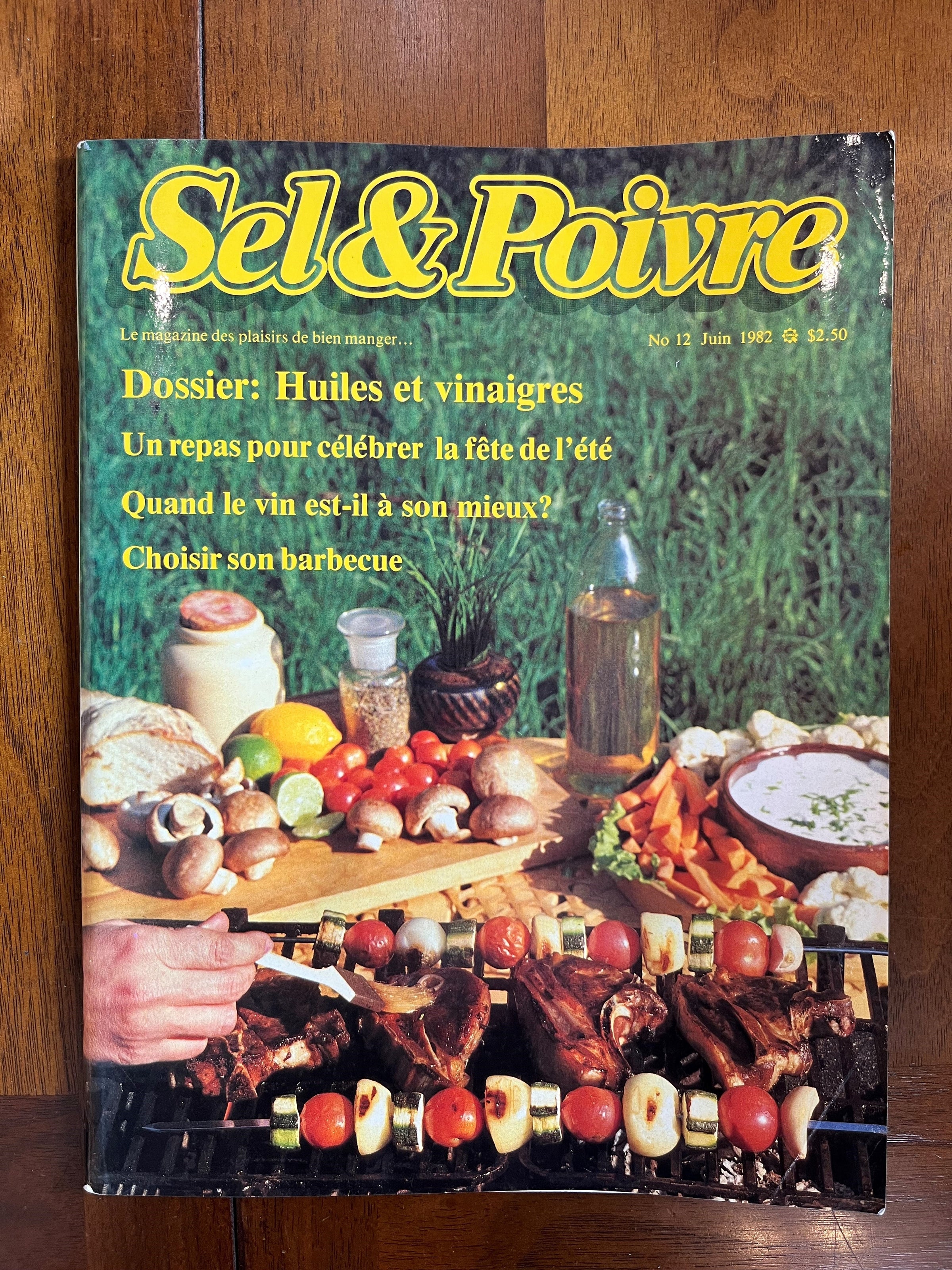 Livre d'occasion - Sel  & Poivre - N.12 - Juin 1982