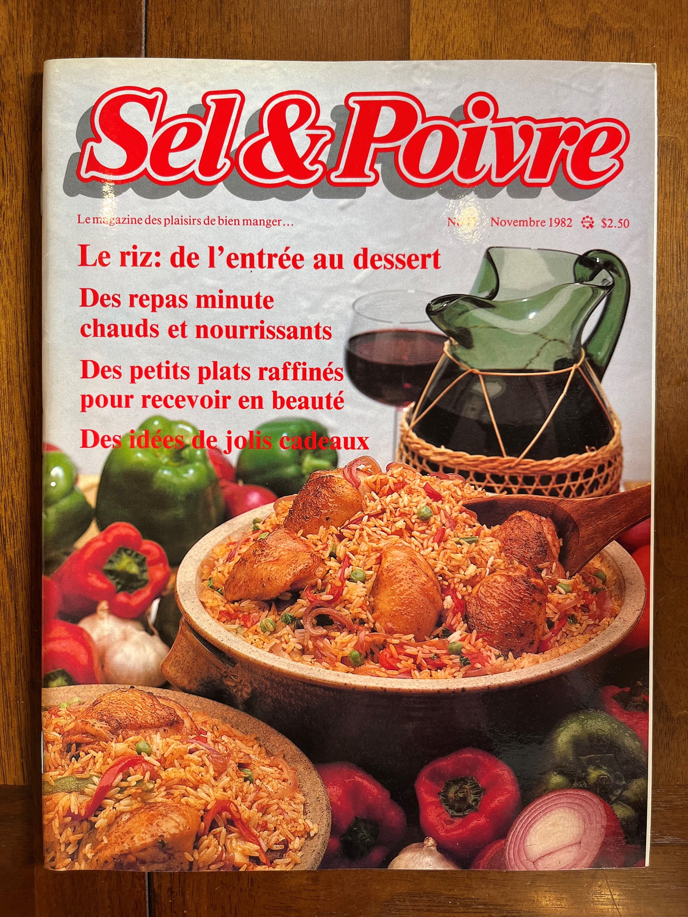 Livre d'occasion - Sel  & Poivre - N.17 - Novembre 1982