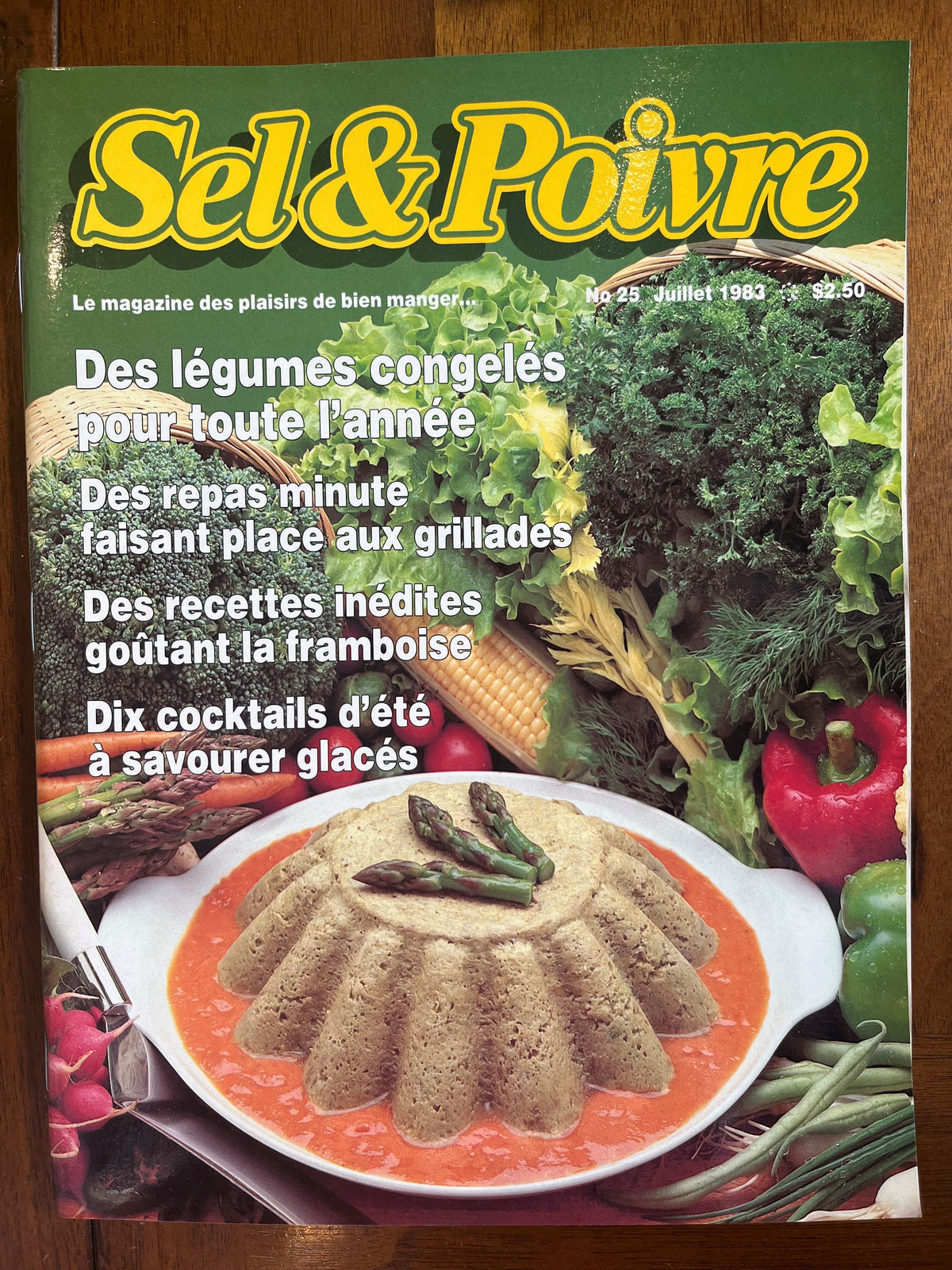 Livre d'occasion-Sel & Poivre - N.25 - Juillet 1983