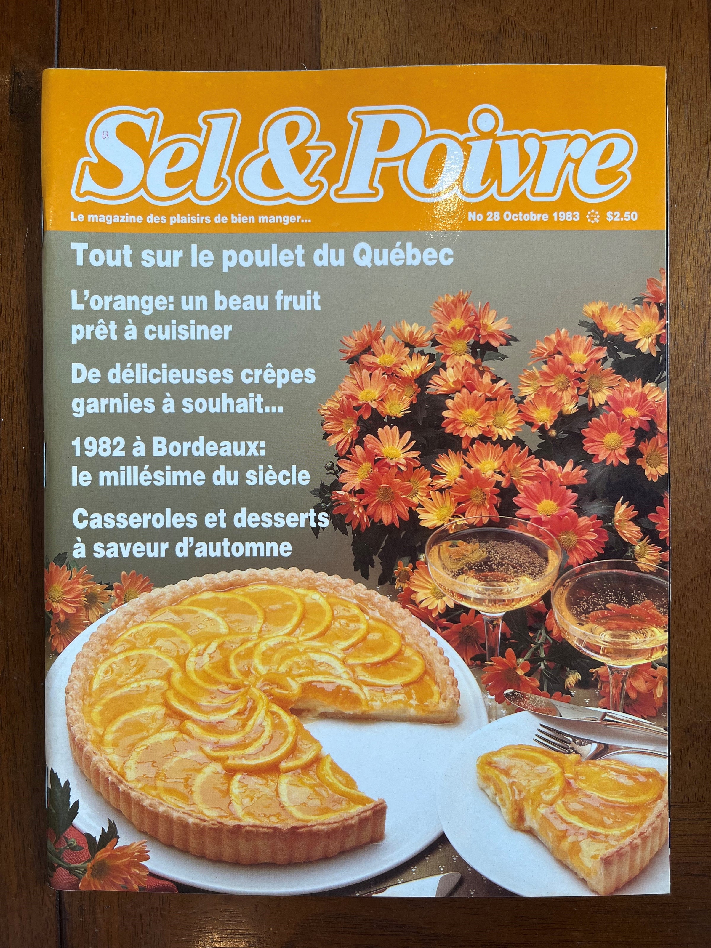 Livre d'occasion - Sel & Poivre - N.28 - Octobre 1983