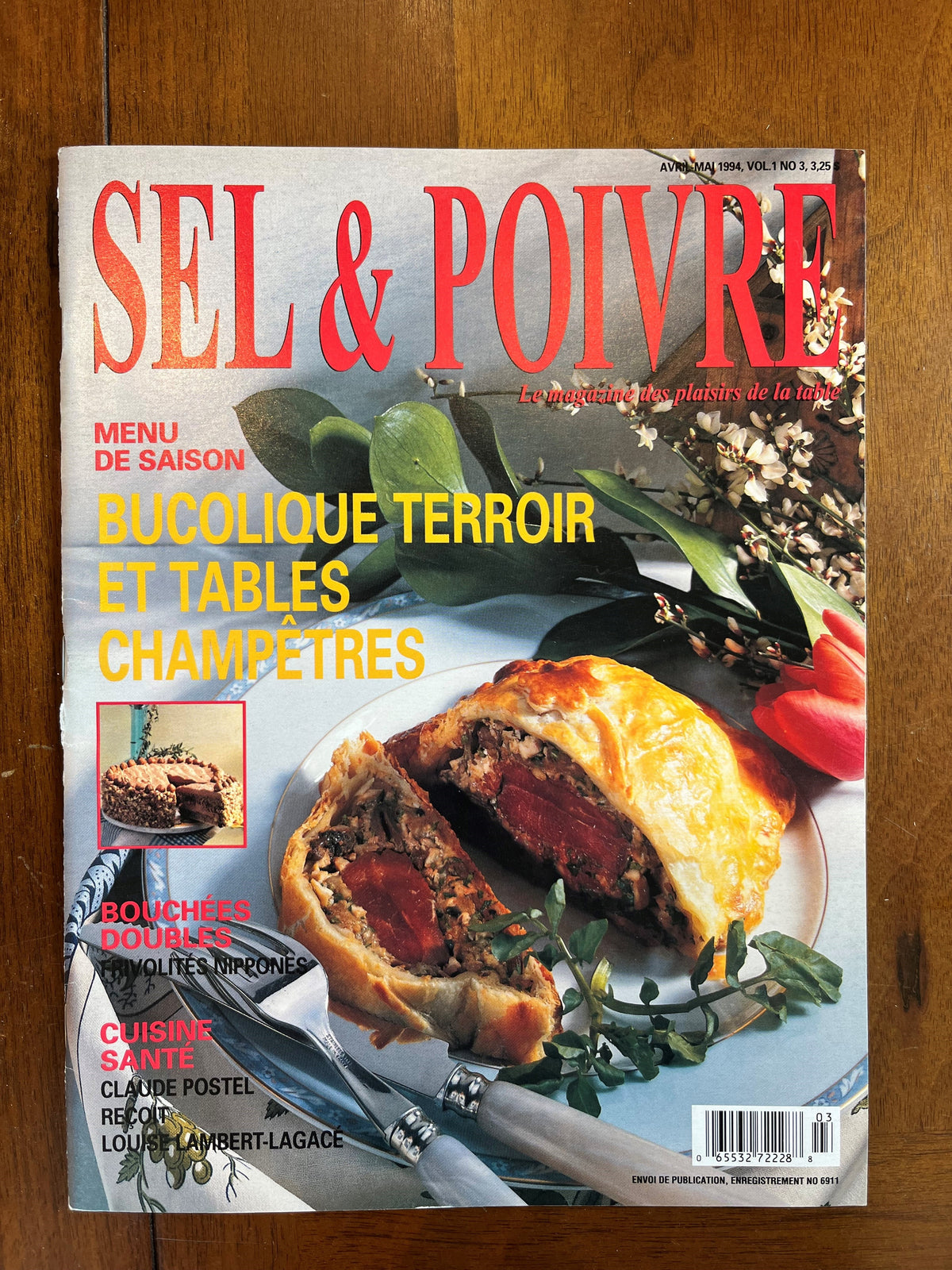 Livre d'occasion - Sel & Poivre - Vol. 1 No. 3 - Avril-Mai 1994