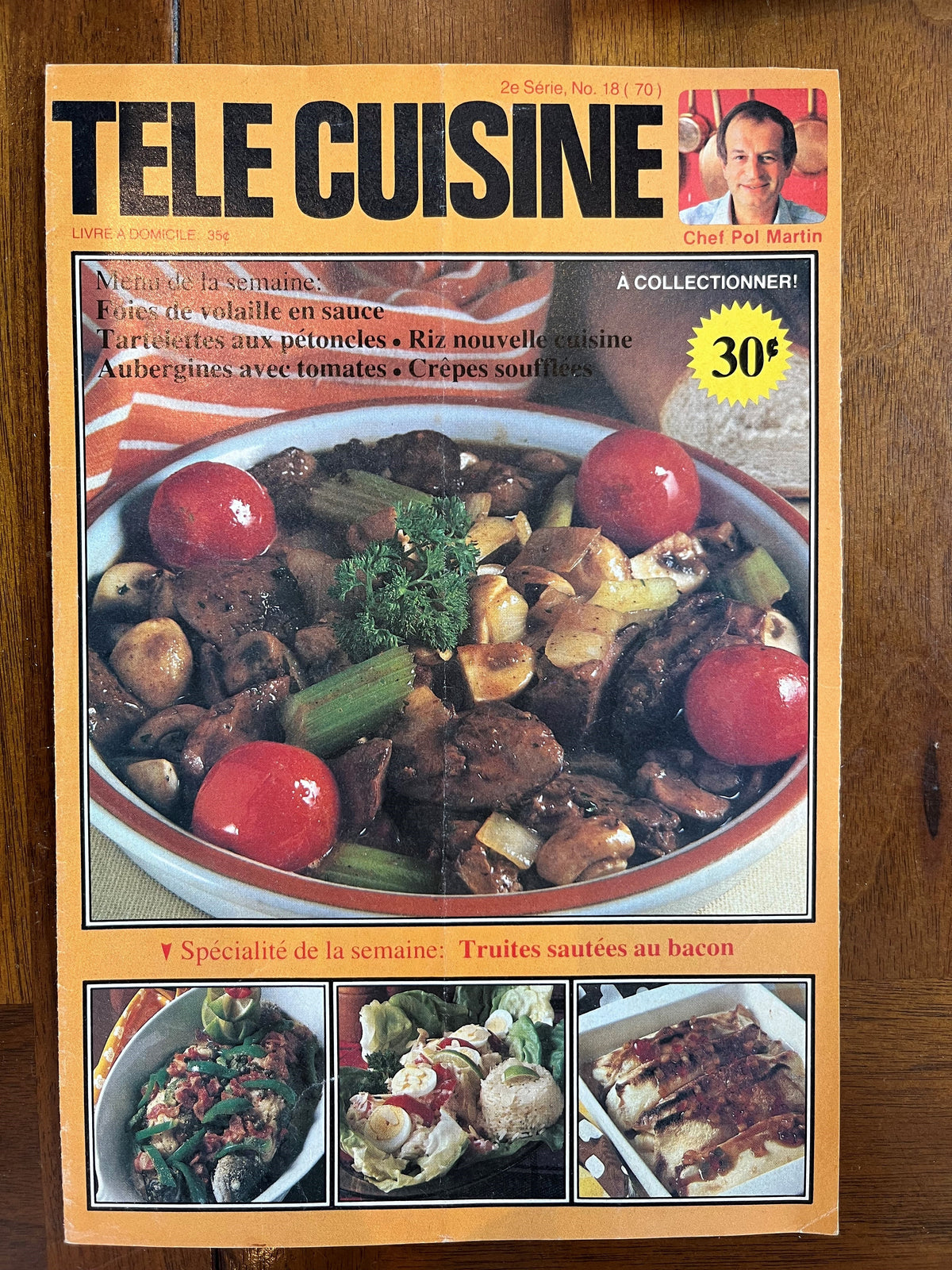 Livre d'occasion-Télé Cuisine - 2e série N.18