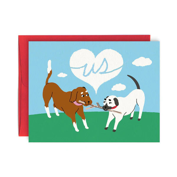 Carte de souhaits "Us", Laurianne Poirier - Paperole