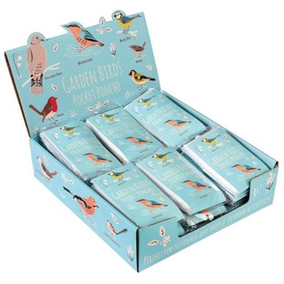 Poncho de pluie oiseaux