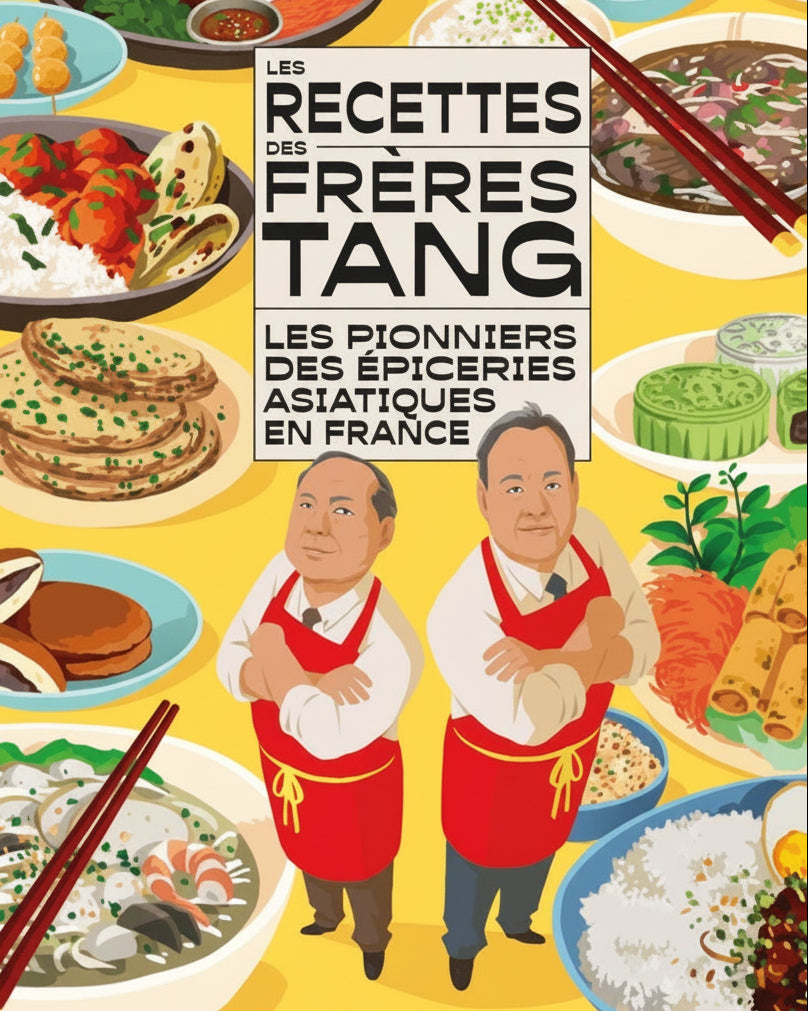 Les recettes des frères Tang : les pionniers des épiceries asiatiques en France - Marie-Line Sina & Denis Do