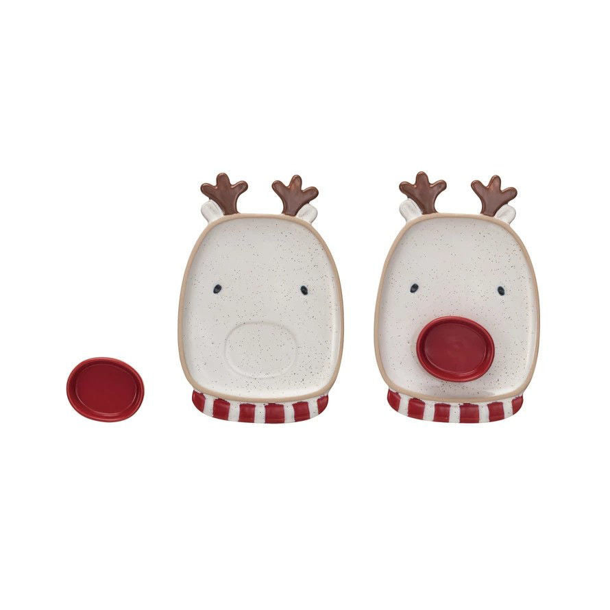 Red-Nosed Reindeer Plate