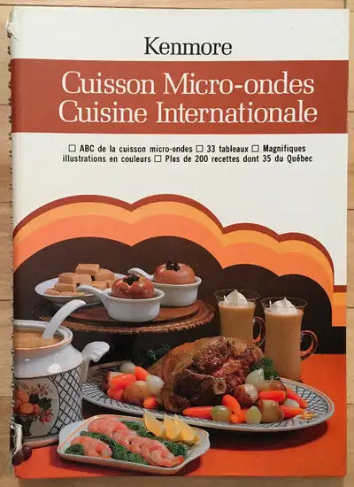Livre d'occasion - Cuisson micro-ondes, cuisine internationale - Sears