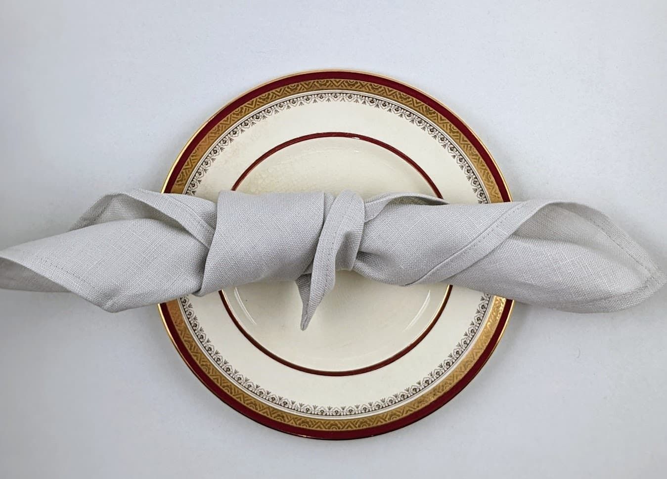 Serviette de table lin - Gris perle - Sac en vrac (2)