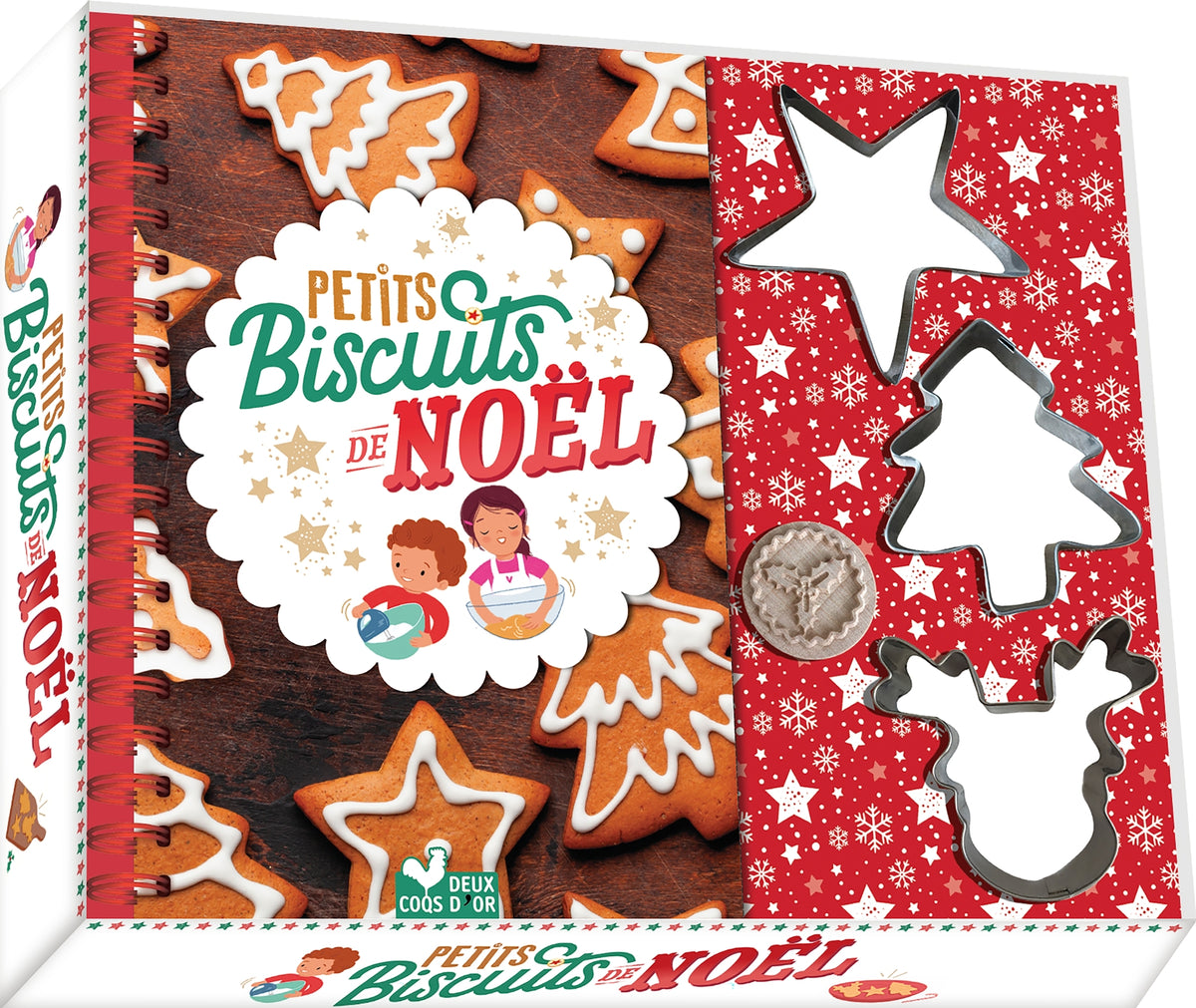 Petits biscuits de Noël (coffret avec accessoires) - Marie Pourrech