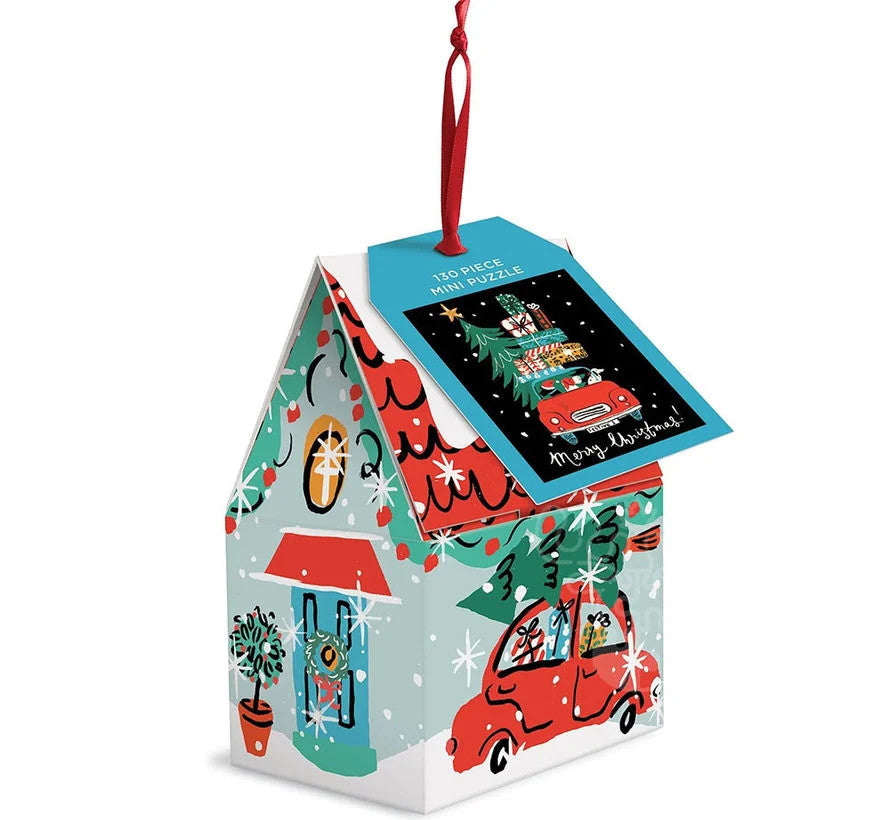 Mini casse-tête 130 morceaux - Voiture cadeaux - Galison