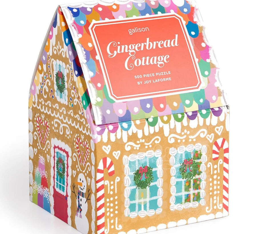 Casse-tête 500 morceaux - Gingerbread Cottage - Galison