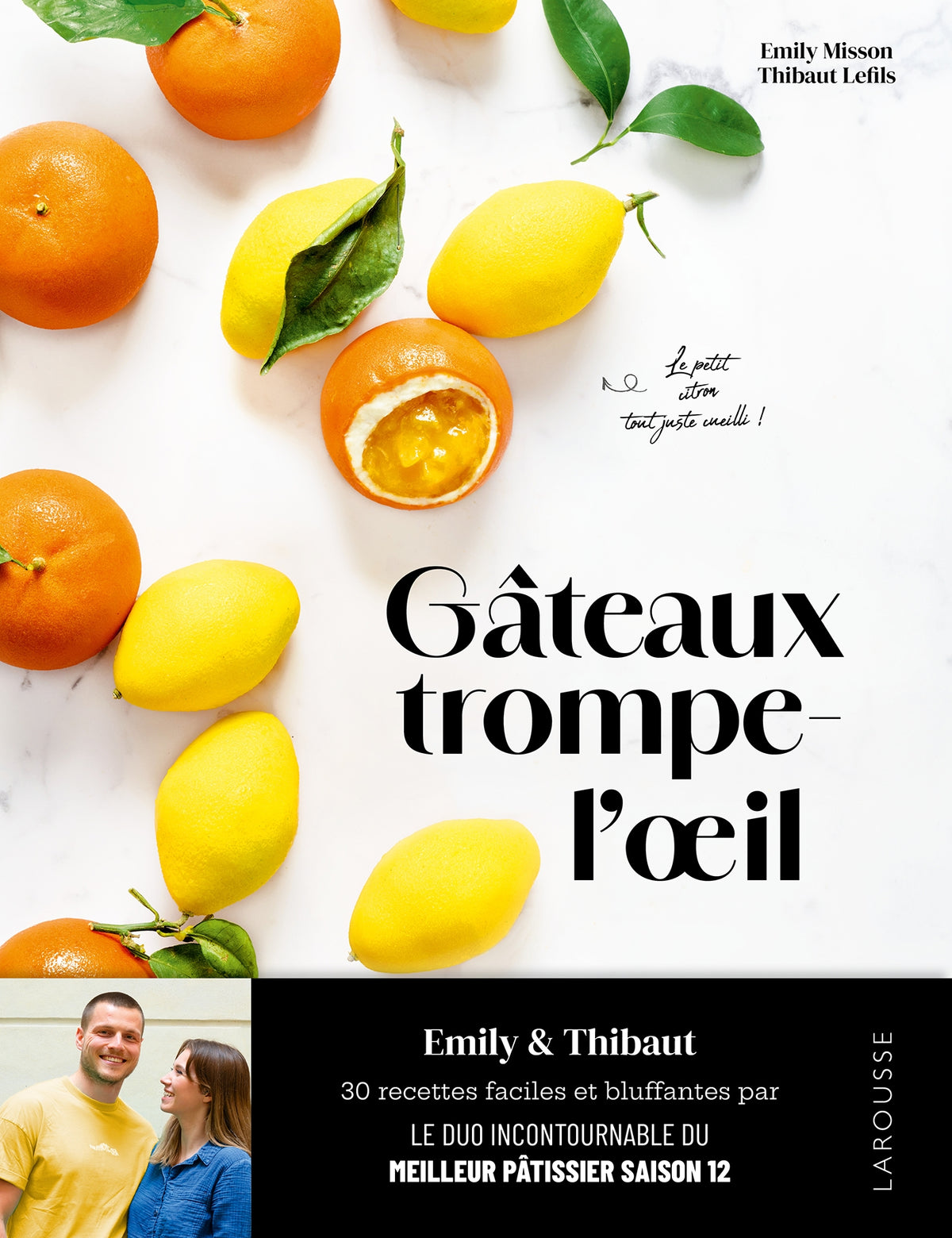 Gâteaux trompe-l'oeil - Emily Misson & Thibaut Lefils