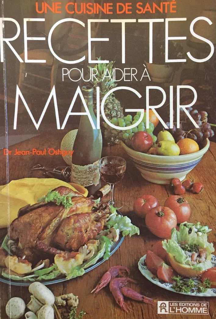 Livre d'occasion-Diète gourmet : la nouvelle cuisine pour tous - Docteur J.P. Ostiguy