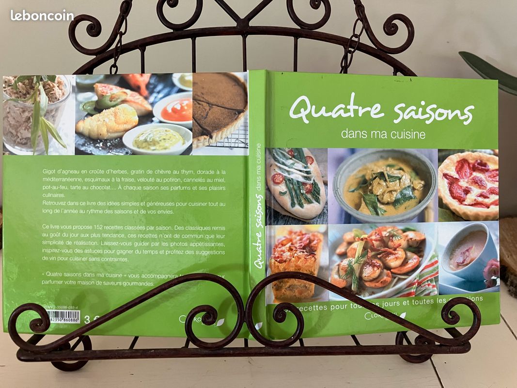 Livre d'occasion - Quatre saisons dans ma cuisine - Collectif
