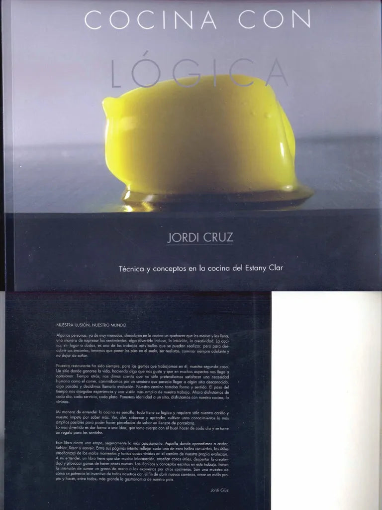 Used book - Cooking with logic - Jordi Cruz