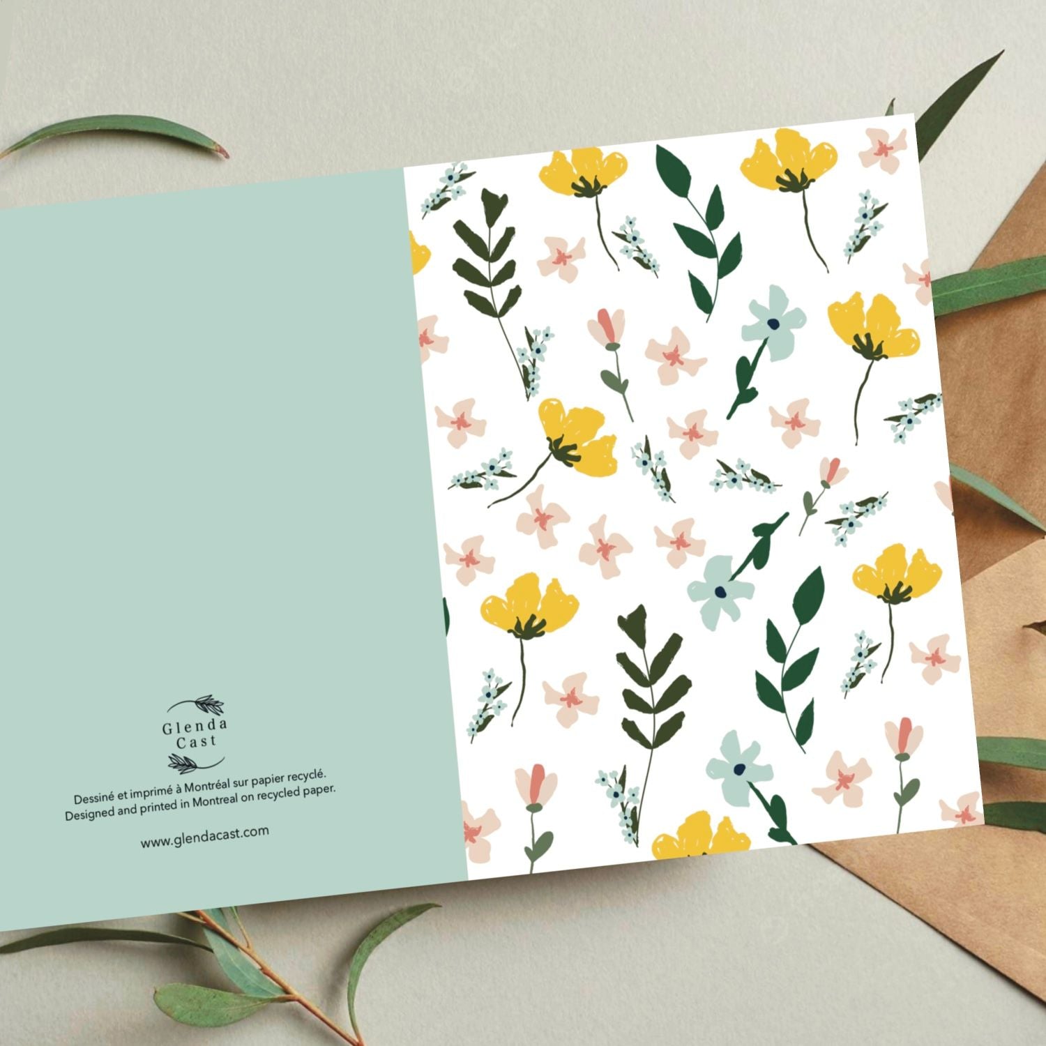 Carte de souhaits - Glenda Cast