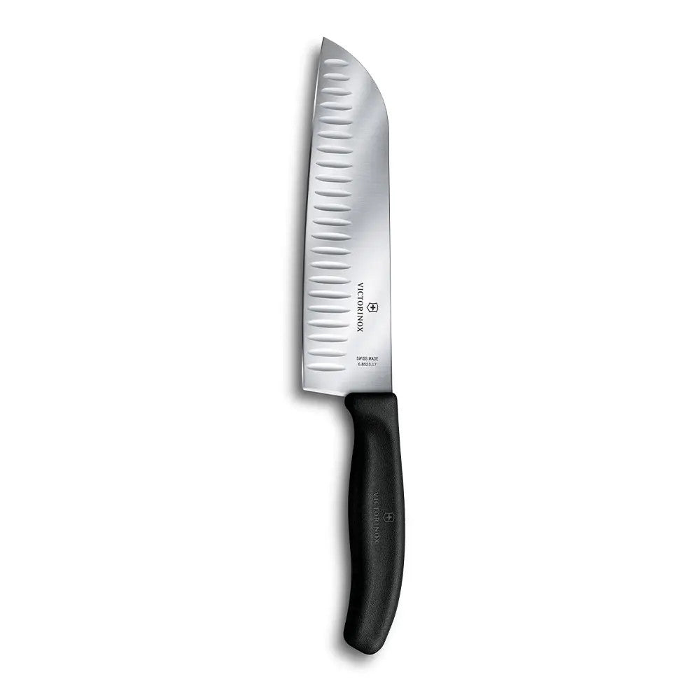 Couteau Santoku 17cm - Noir