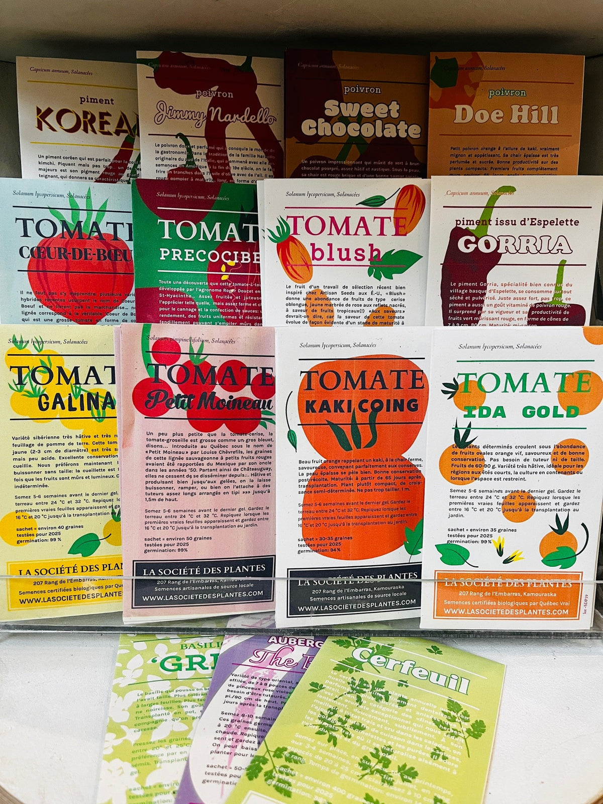 Sachet de semences - Kamouraska - La Société des plantes