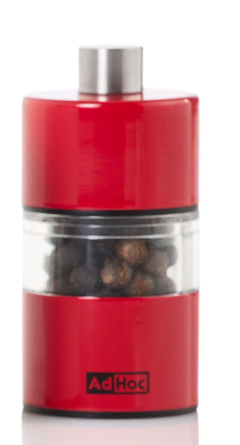 Mini-moulin à poivre ou sel rouge