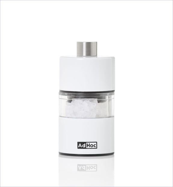 Mini-moulin à poivre ou sel blanc