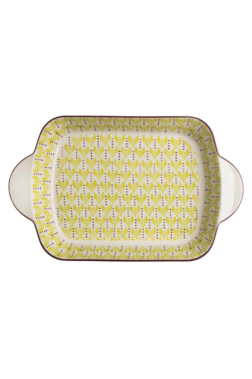 Plat de cuisson pour gâteau 45.5 cm violet et vert - Tranquillo