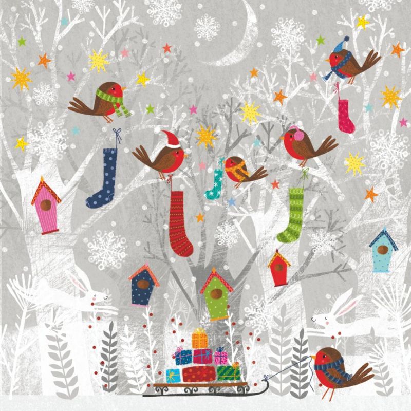 Napkins 33x33cm - Tree Party - PaperProducts Design