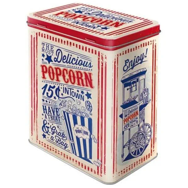 Nostalgic art tin box - Popcorn