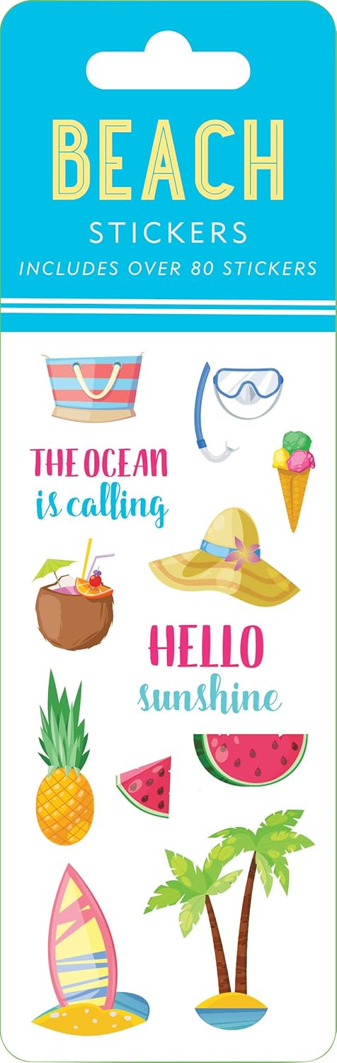 Beach Stickers - Peter Pauper Press
