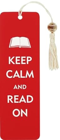 Bookmark ``Keep calm and read on`` - Peter Paper Press