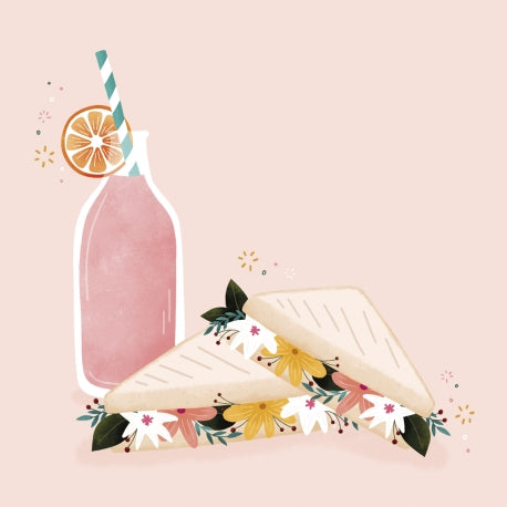 Bamboo Napkins  - Sandwich - Chic Mic