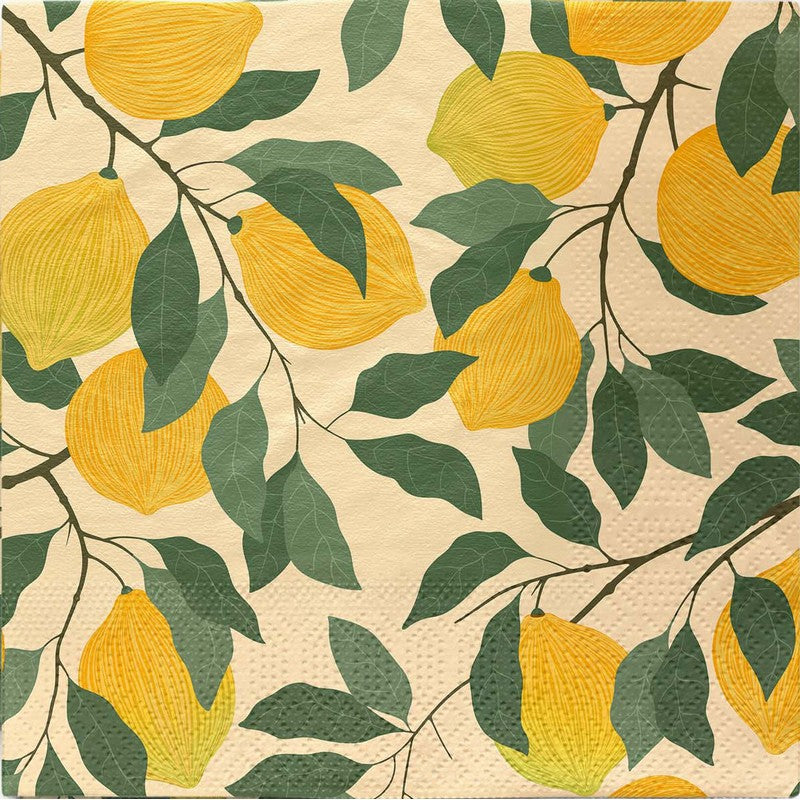 Bamboo Napkin -Vitamine C Citron - Chic Mic