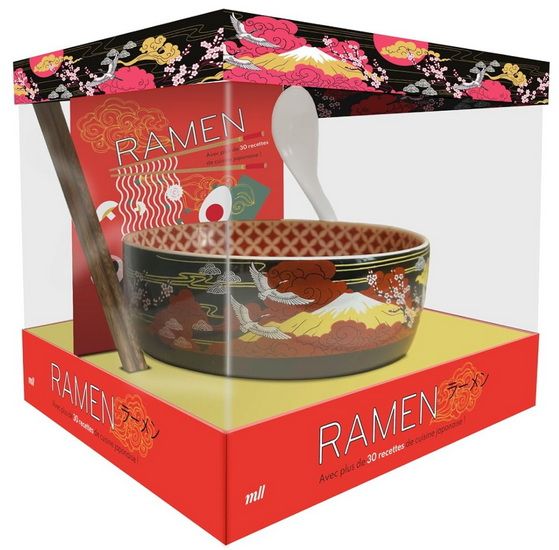Coffret ramen - Direction le japon avec plus de 30 recettes ! - Collectif