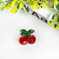 Lot de 2 pinces à cheveux mini cerises