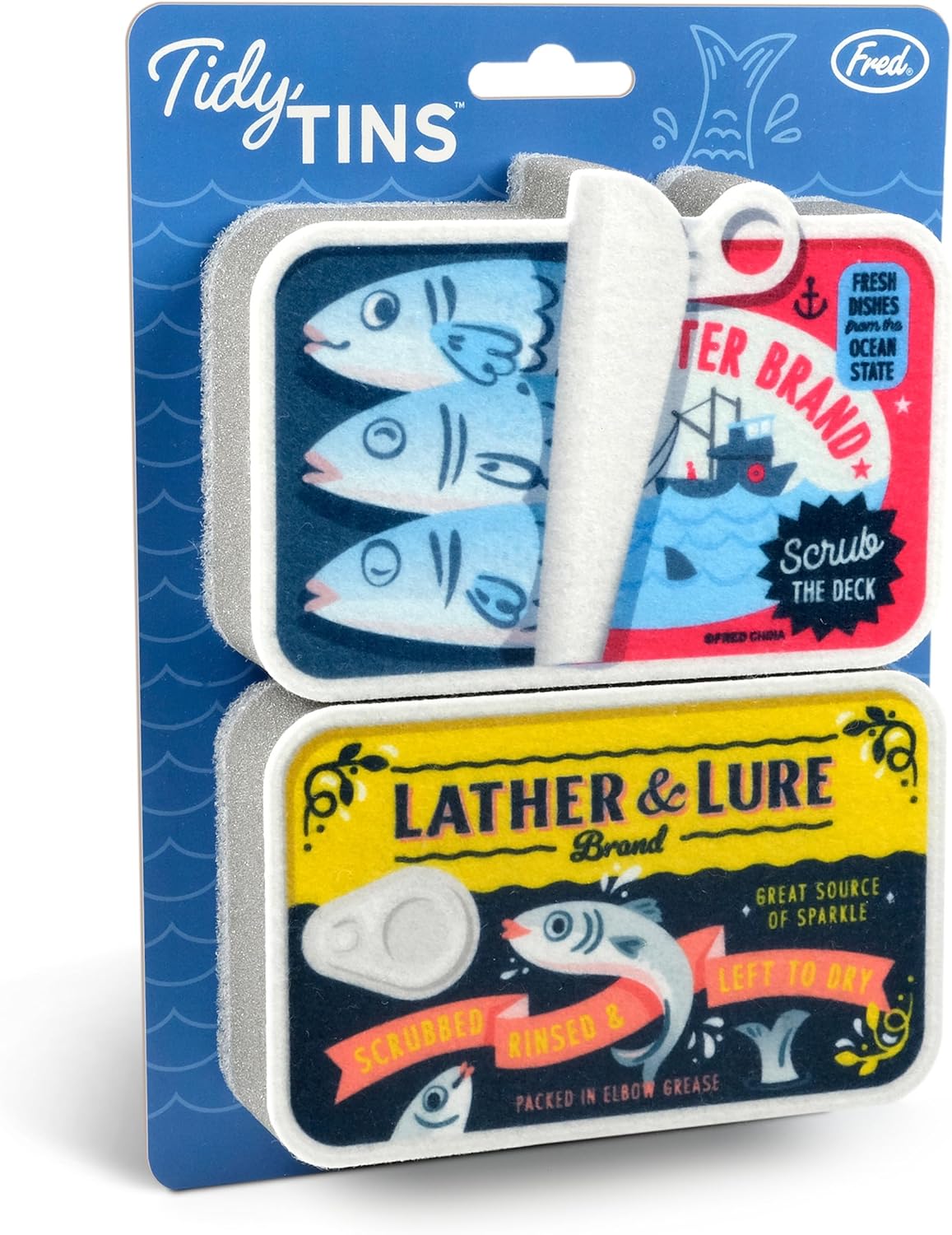 Éponges de cuisine (2) - Sardines