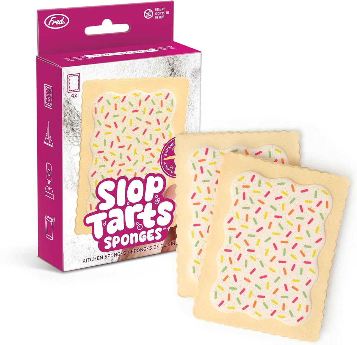 Éponges de cuisine (4) - Pop Tarts - Fred