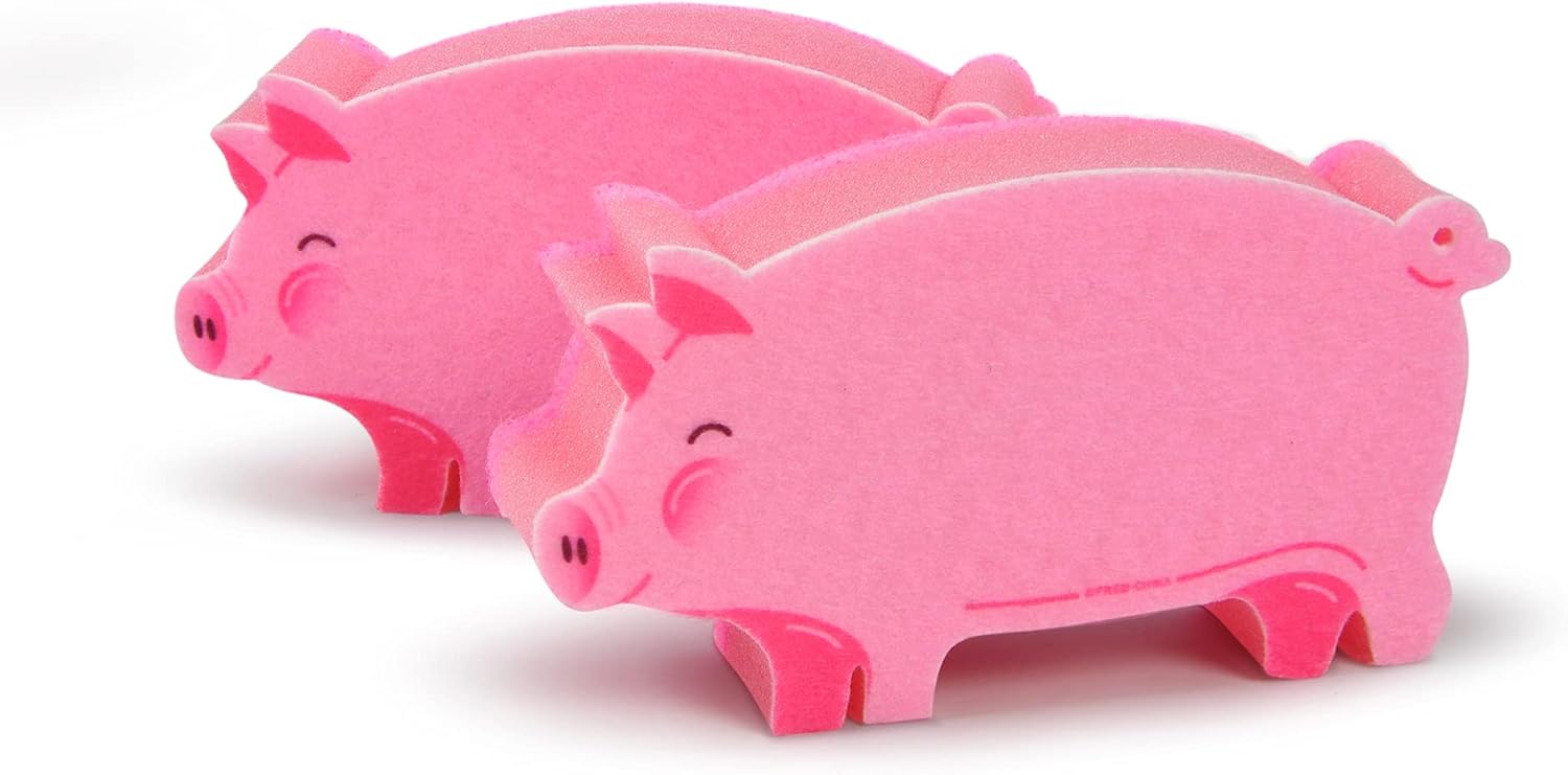 Éponges ensemble de 2 - Cochons